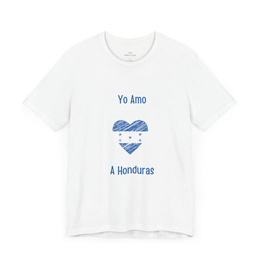 Camiseta de Mujeres Yo Amo a Honduras Honduras