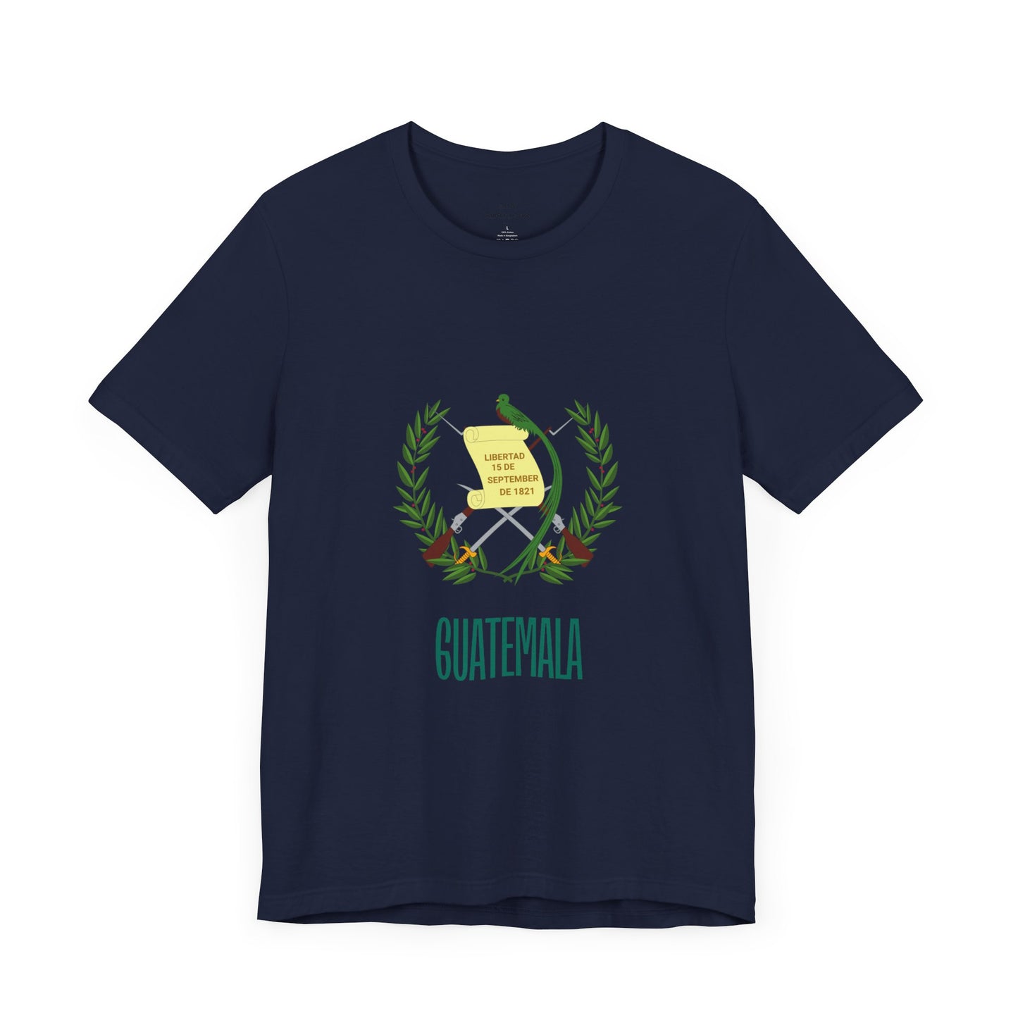 Camiseta de Hombres Escudo Nacional de Guatemala