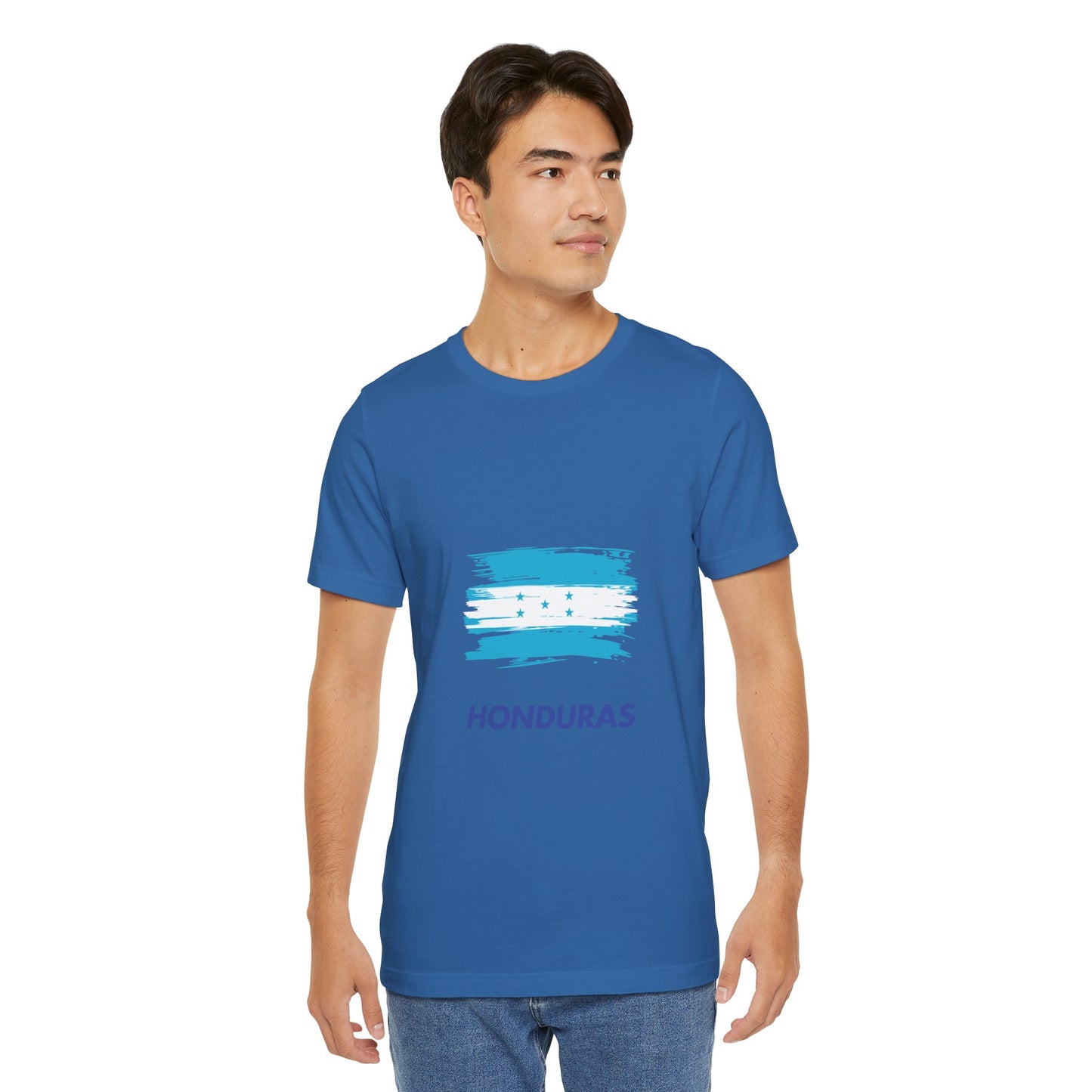 Camiseta de Hombres Diseño Bandera de Honduras