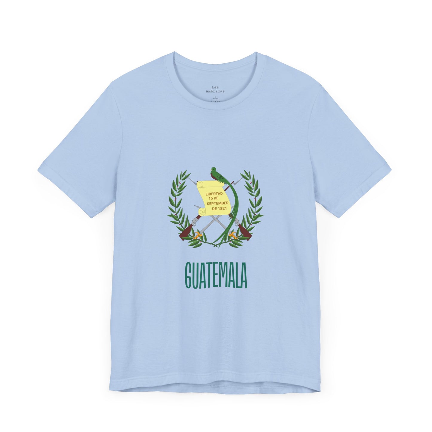 Camiseta de Hombres Escudo Nacional de Guatemala