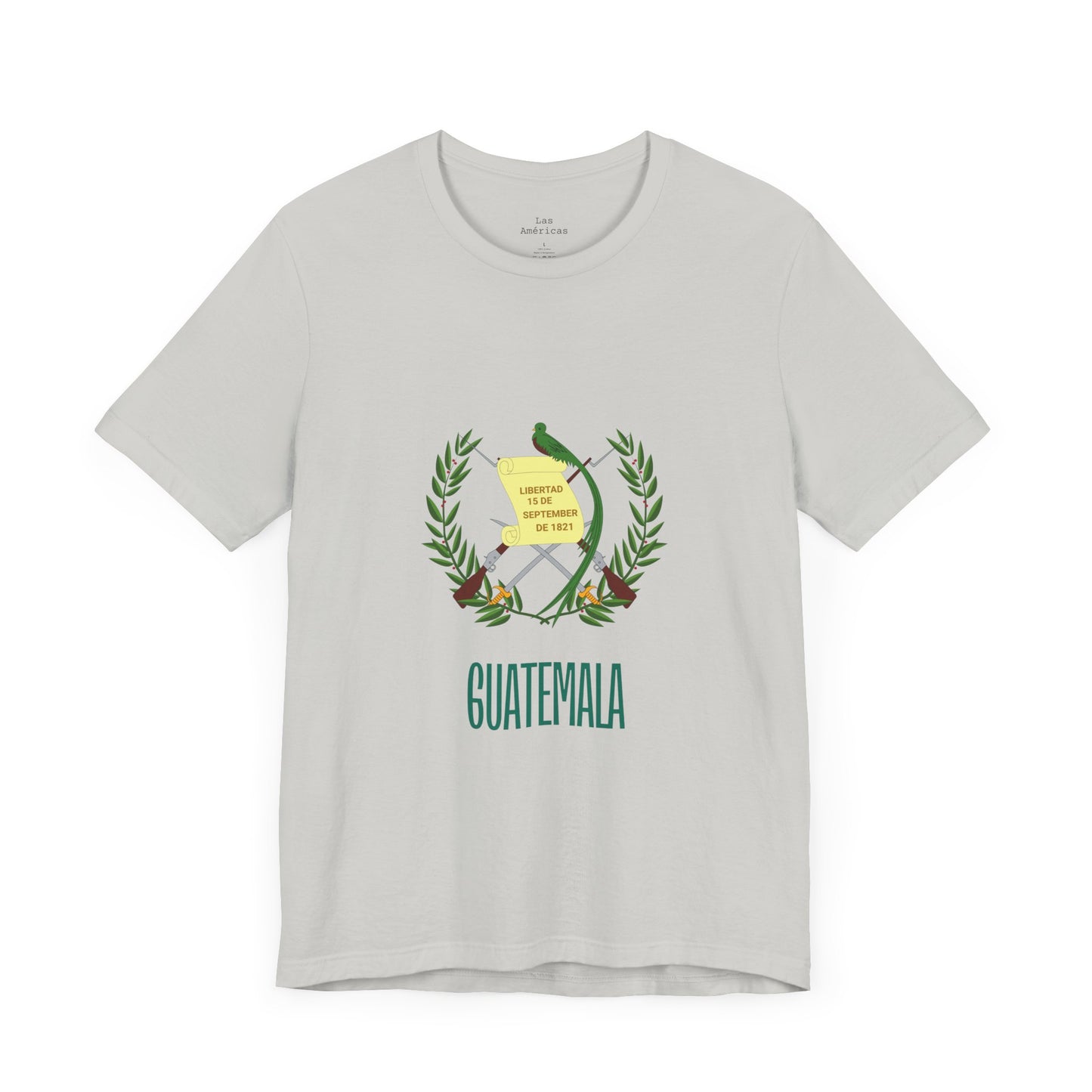 Camiseta de Hombres Escudo Nacional de Guatemala