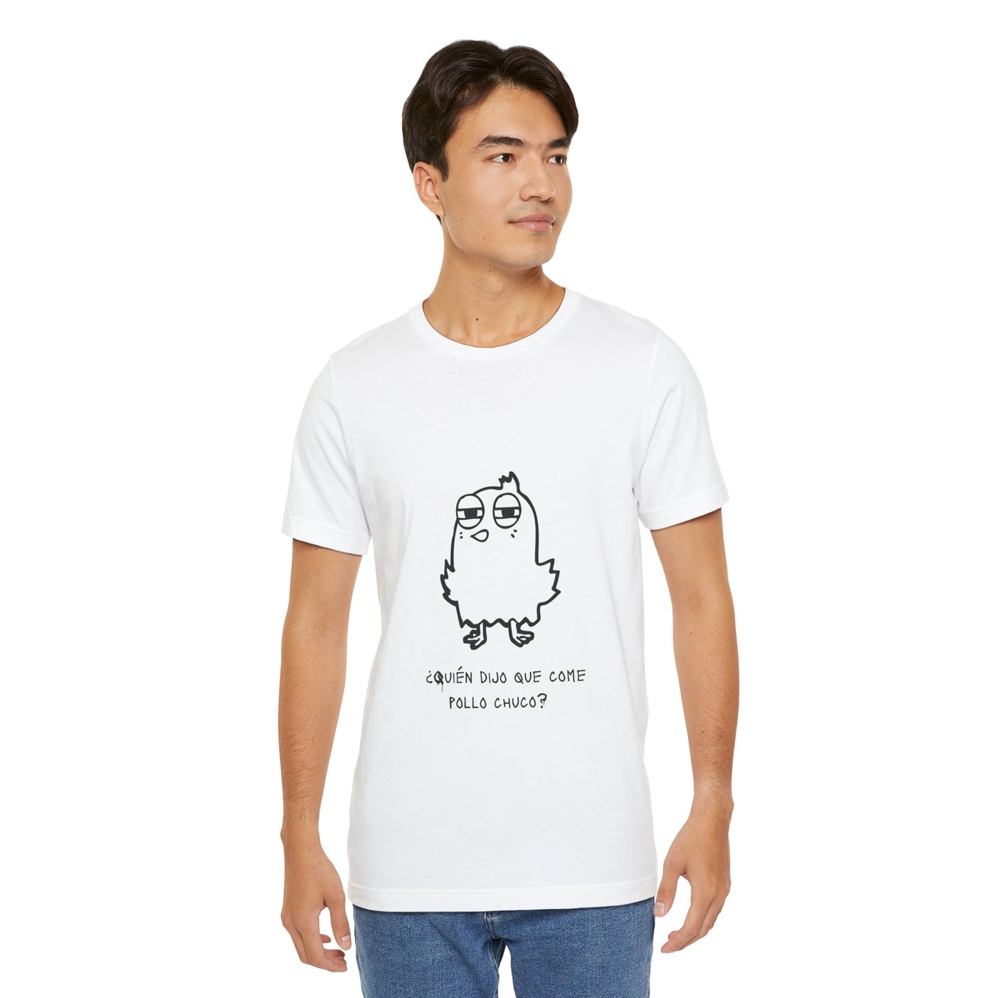 Camiseta para Hombres ¿Quién dijo que como pollo chuco? Honduras