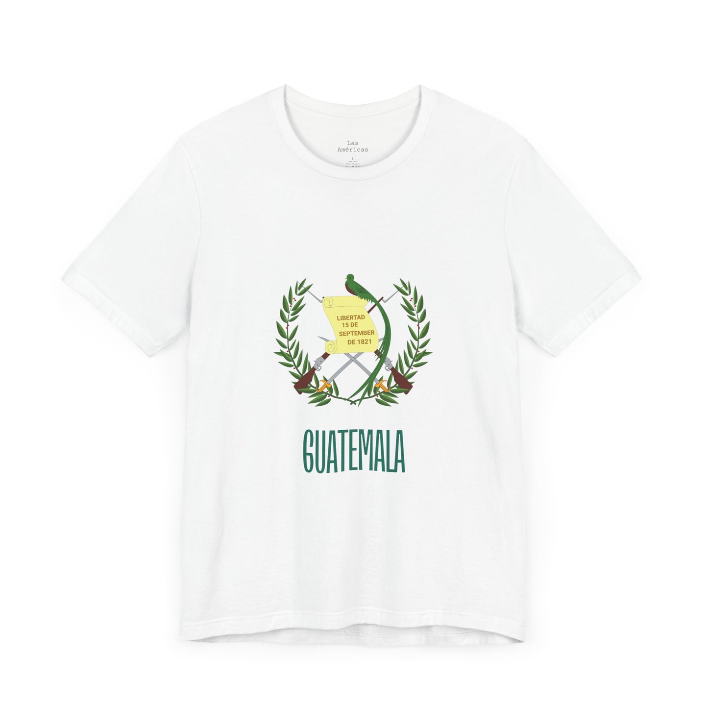 Camiseta de Hombres Escudo Nacional de Guatemala