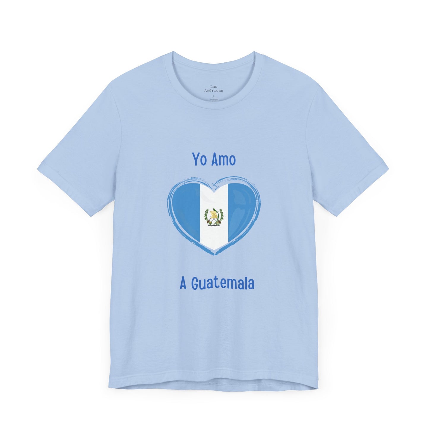 Camiseta de Mujeres Yo Amo a Guatemala