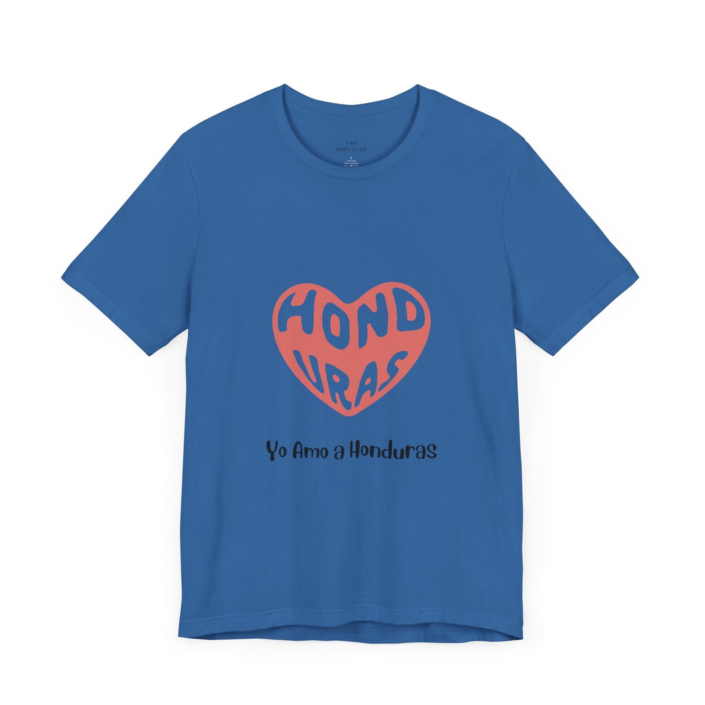 Camiseta de Hombres Diseño Yo Amo a Honduras Honduras