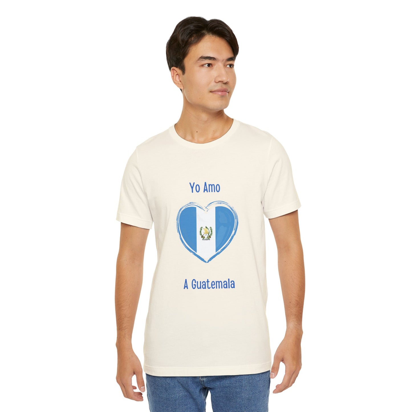 Camiseta de Hombres Yo Amo a Guatemala