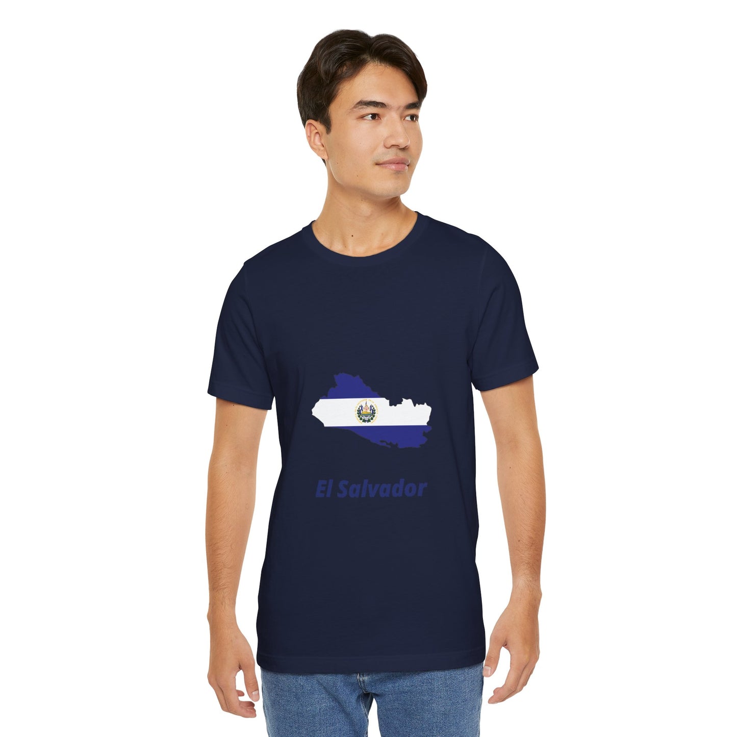 Camiseta de Hombres Diseño El Salvador