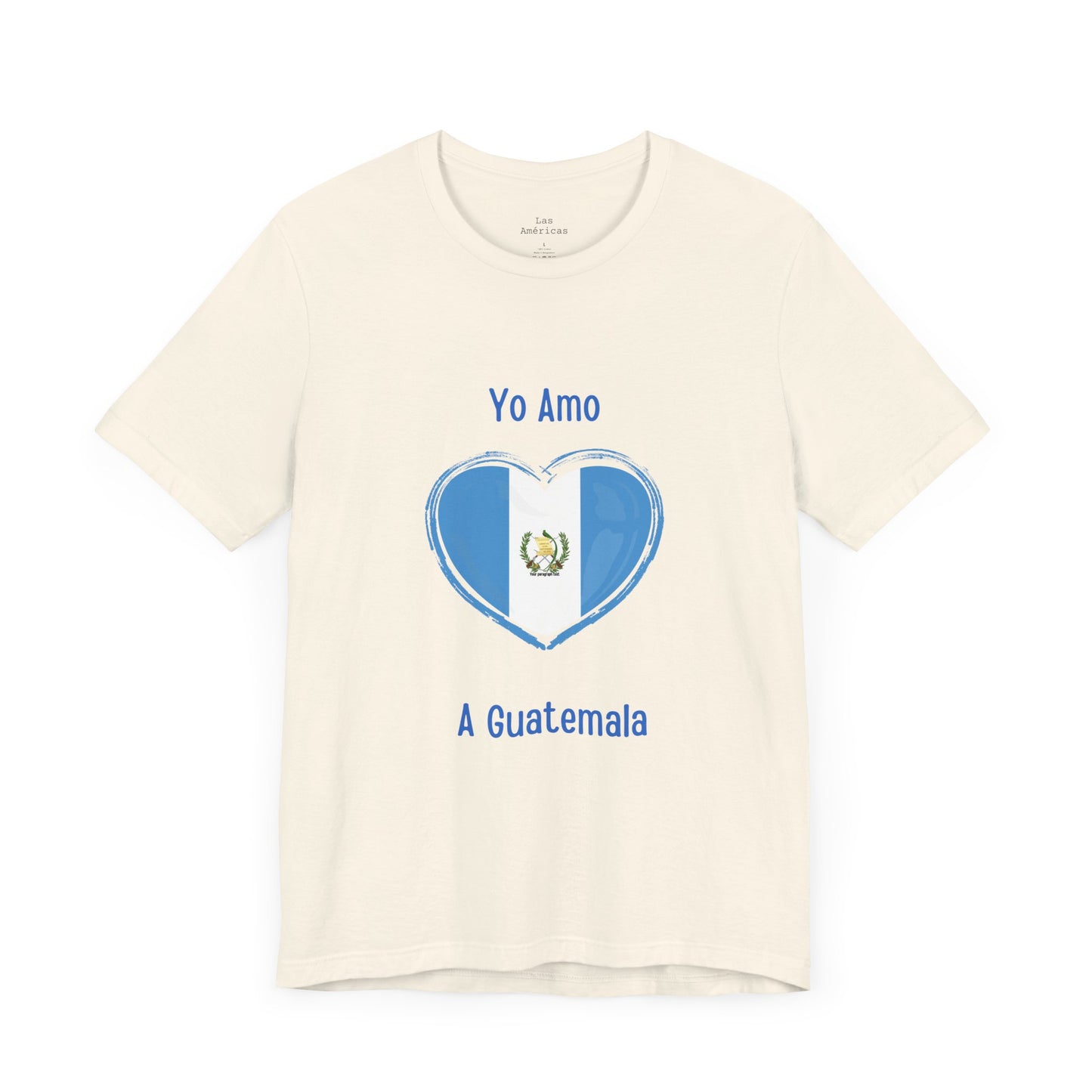 Camiseta de Mujeres Yo Amo a Guatemala