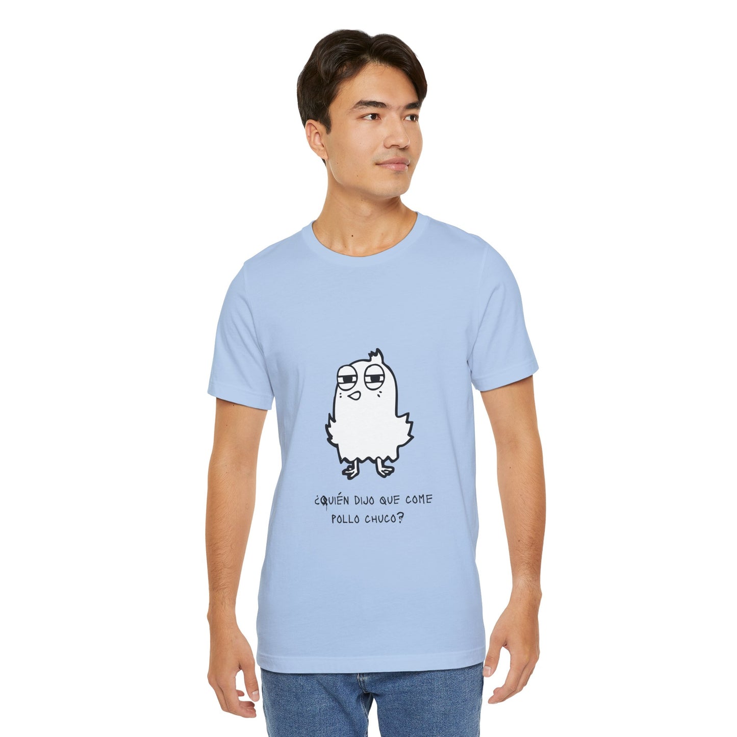 Camiseta para Hombres ¿Quién dijo que como pollo chuco? Honduras