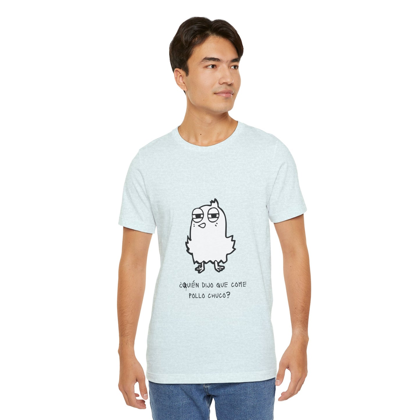 Camiseta para Hombres ¿Quién dijo que como pollo chuco? Honduras