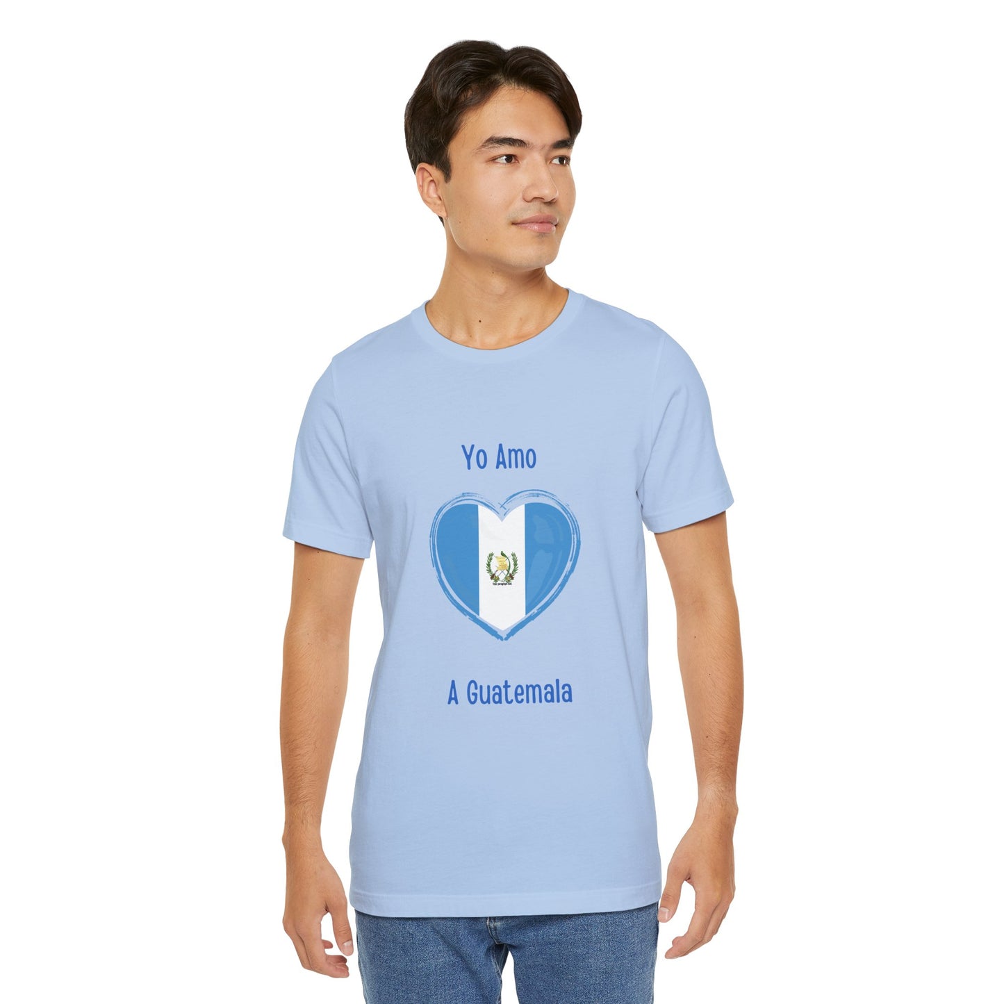 Camiseta de Hombres Yo Amo a Guatemala