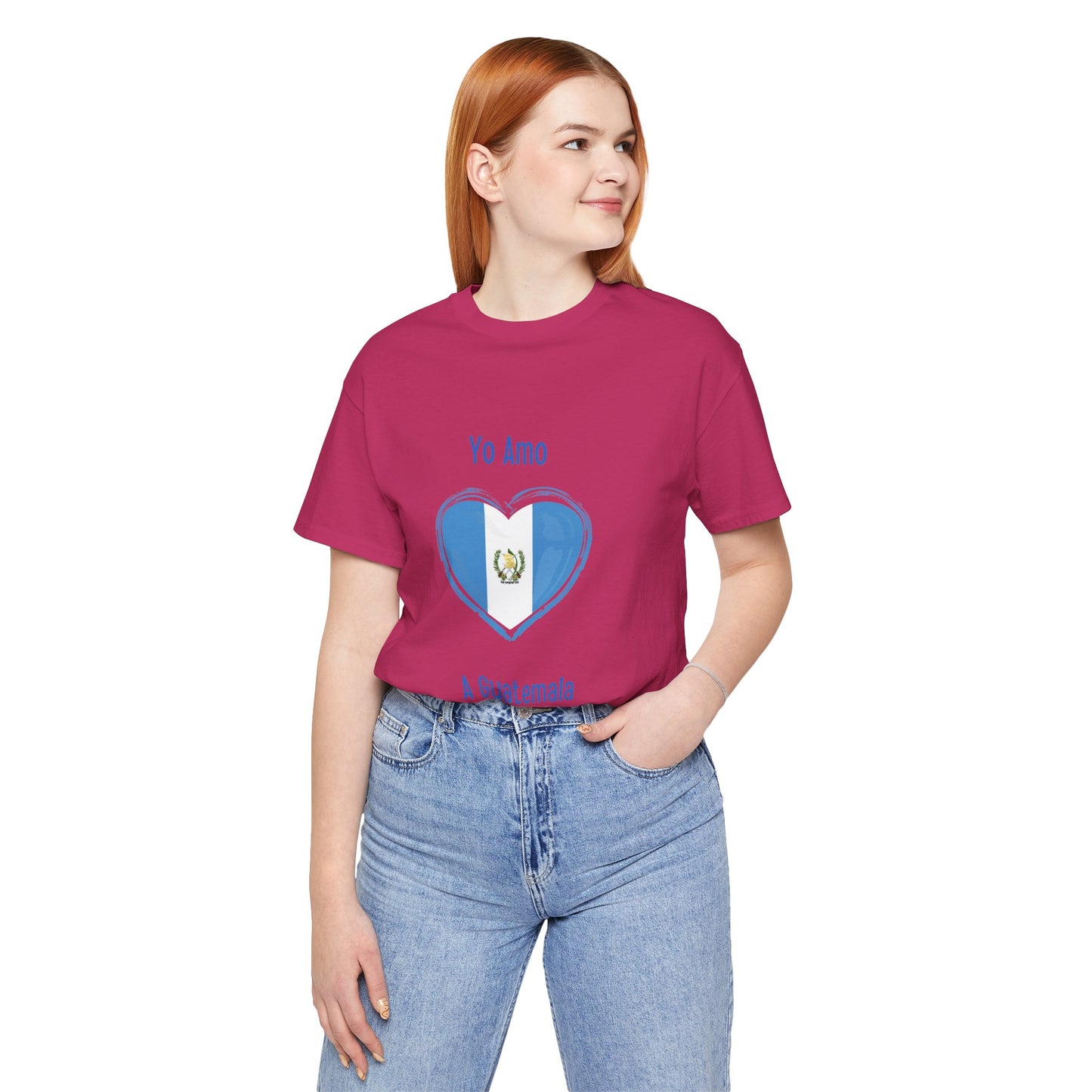 Camiseta de Mujeres Yo Amo a Guatemala