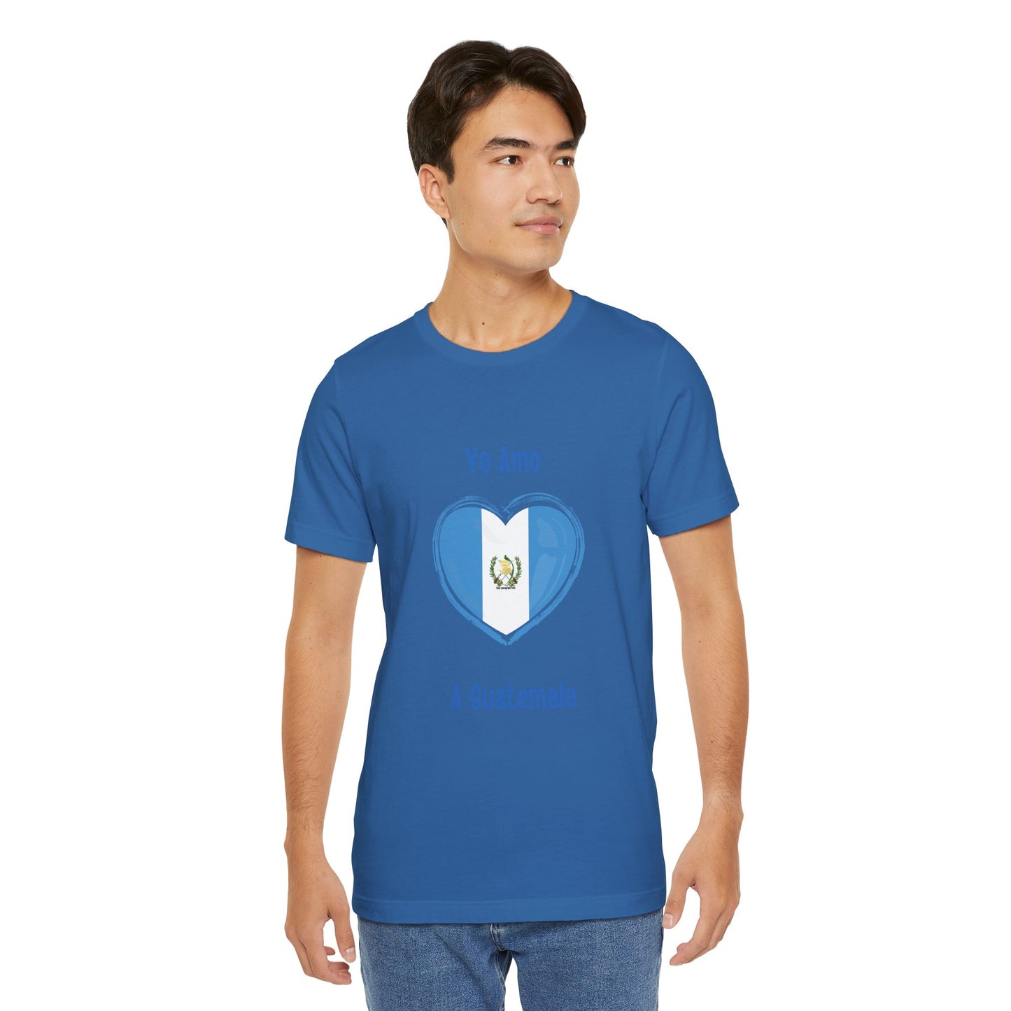 Camiseta de Hombres Yo Amo a Guatemala