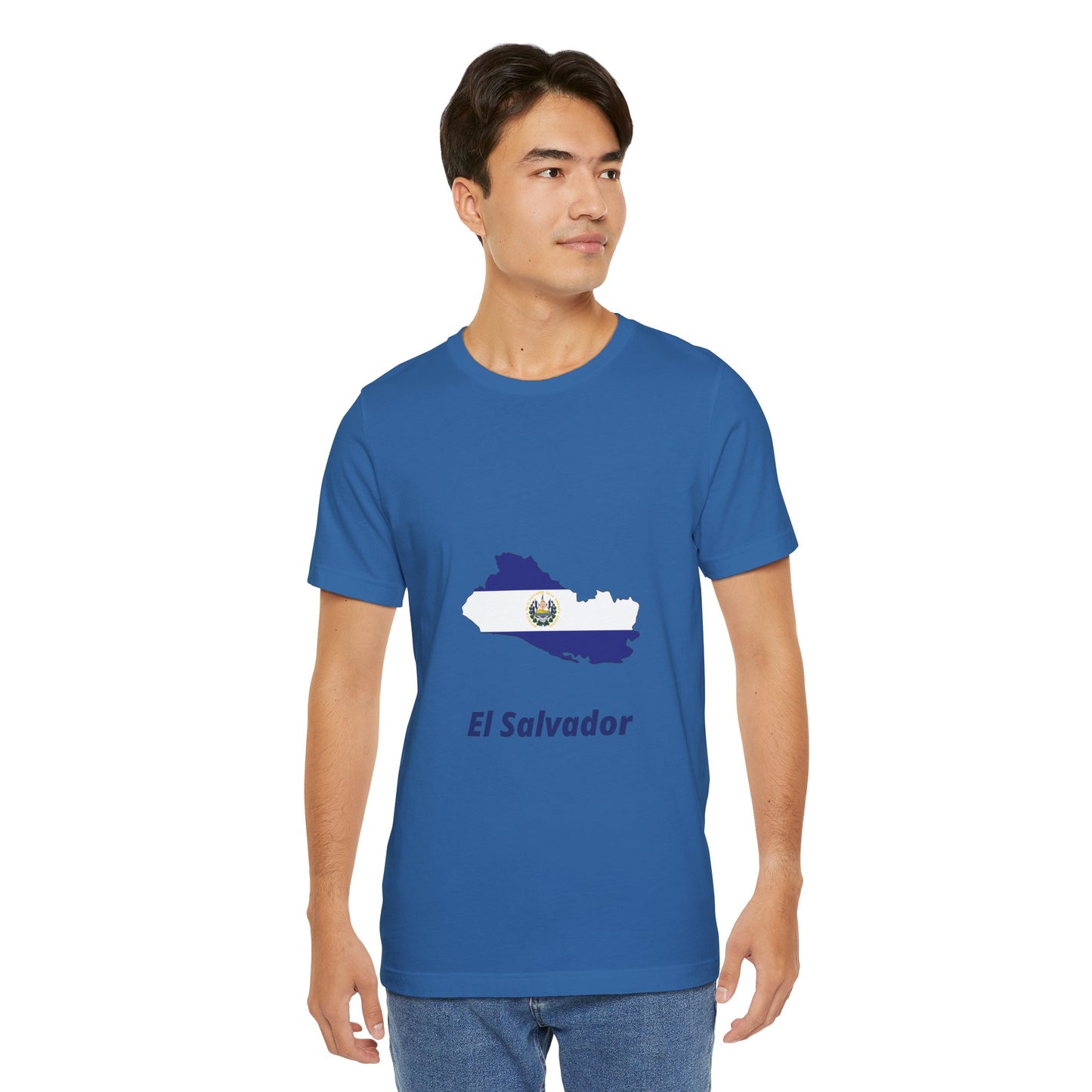 Camiseta de Hombres Diseño El Salvador