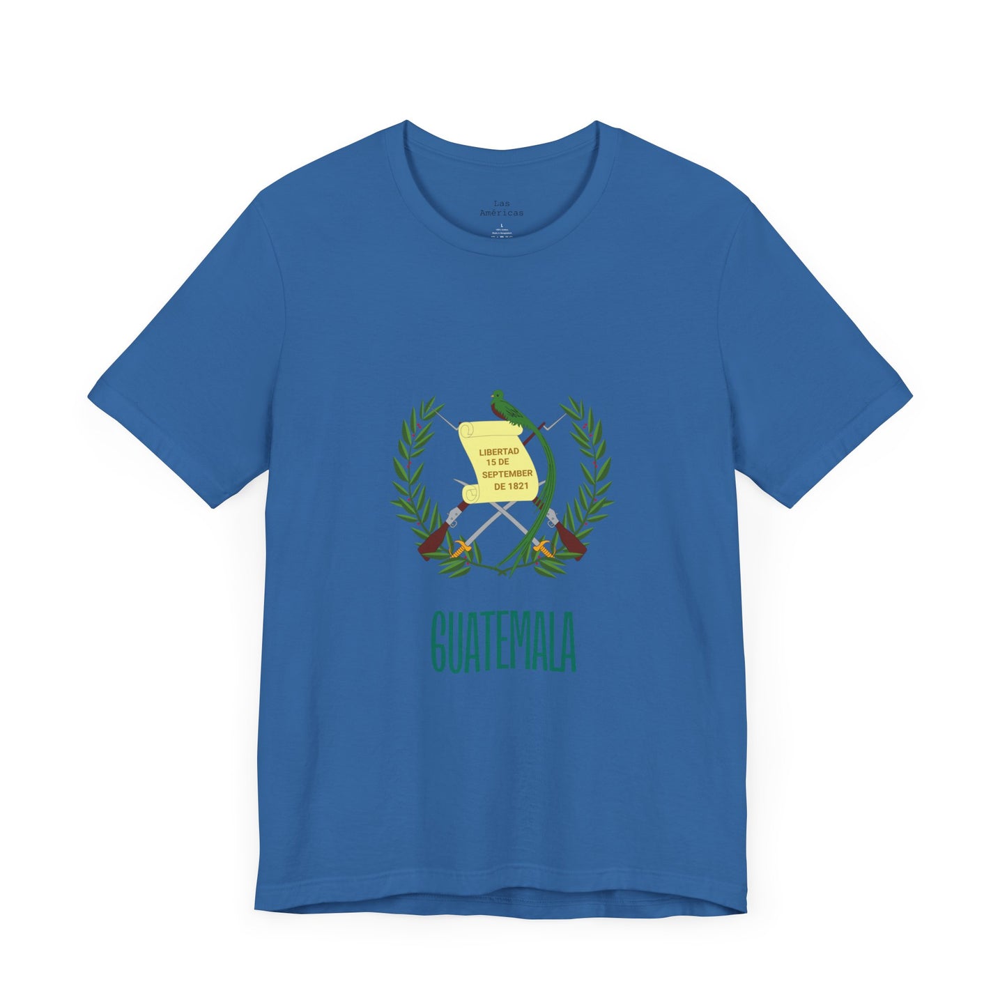 Camiseta de Hombres Escudo Nacional de Guatemala