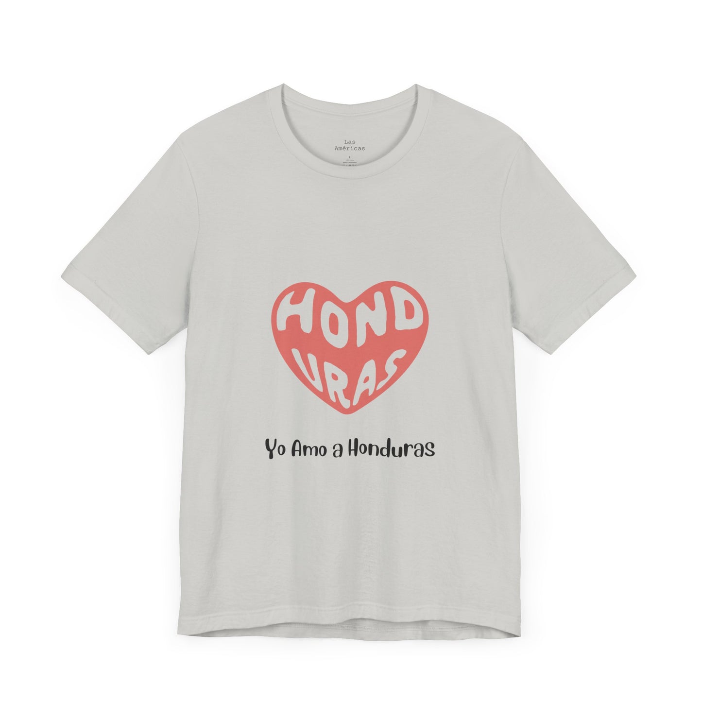 Camiseta de Hombres Diseño Yo Amo a Honduras Honduras