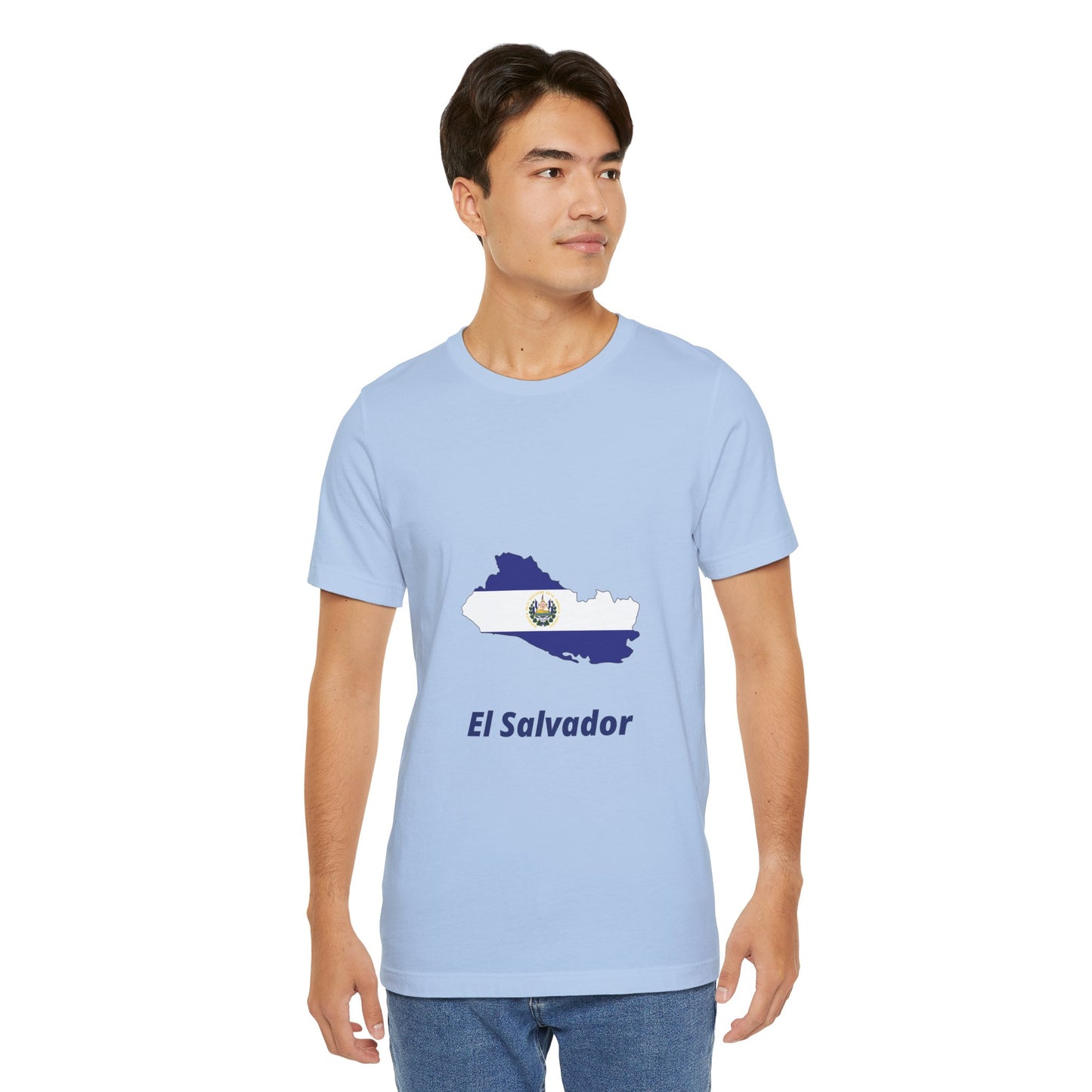 Camiseta de Hombres Diseño El Salvador