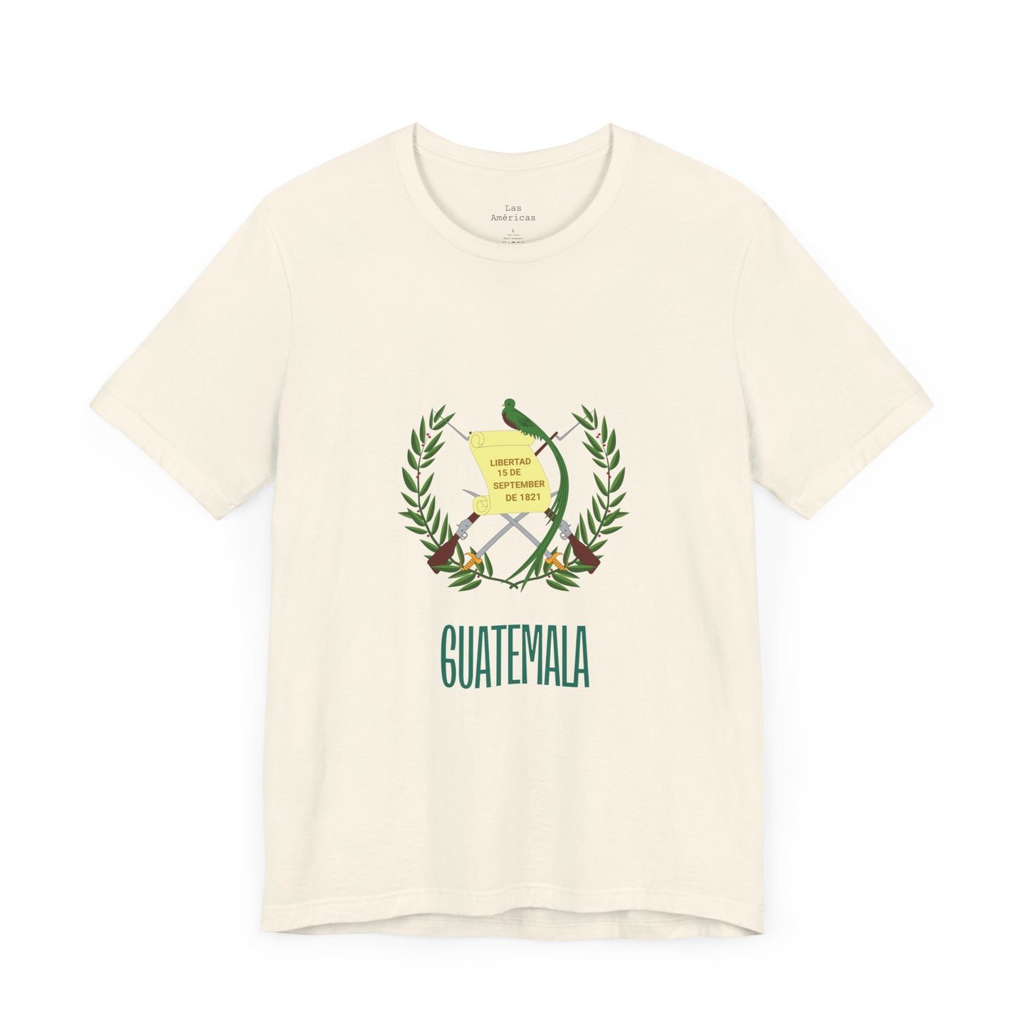 Camiseta de Hombres Escudo Nacional de Guatemala