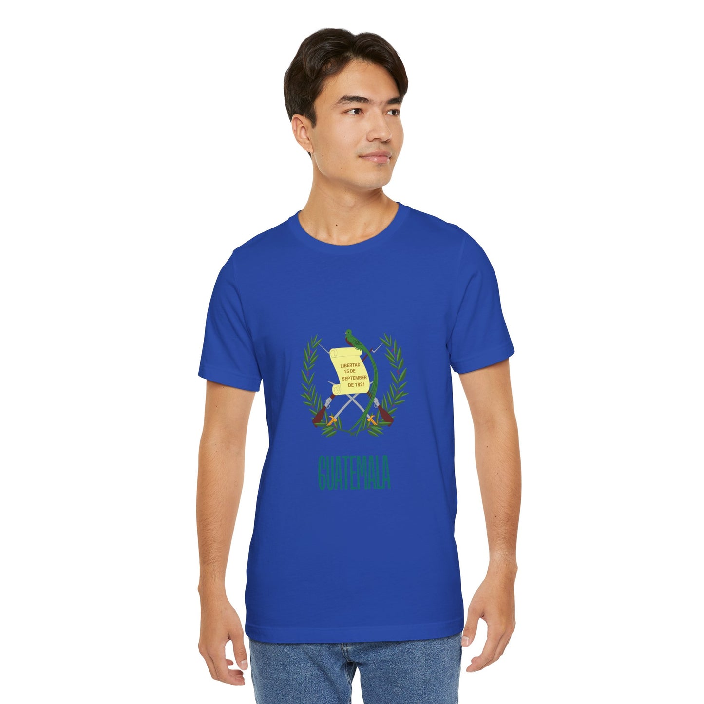 Camiseta de Hombres Escudo Nacional de Guatemala