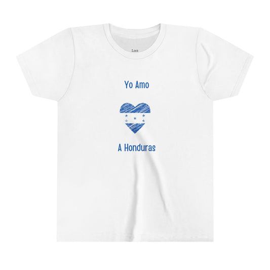 Camiseta de Niños Yo Amo a Honduras