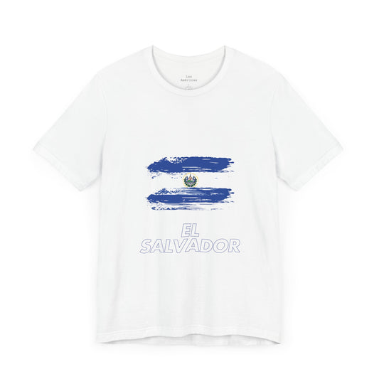 Camiseta de Hombres Diseño Bandera El Salvador