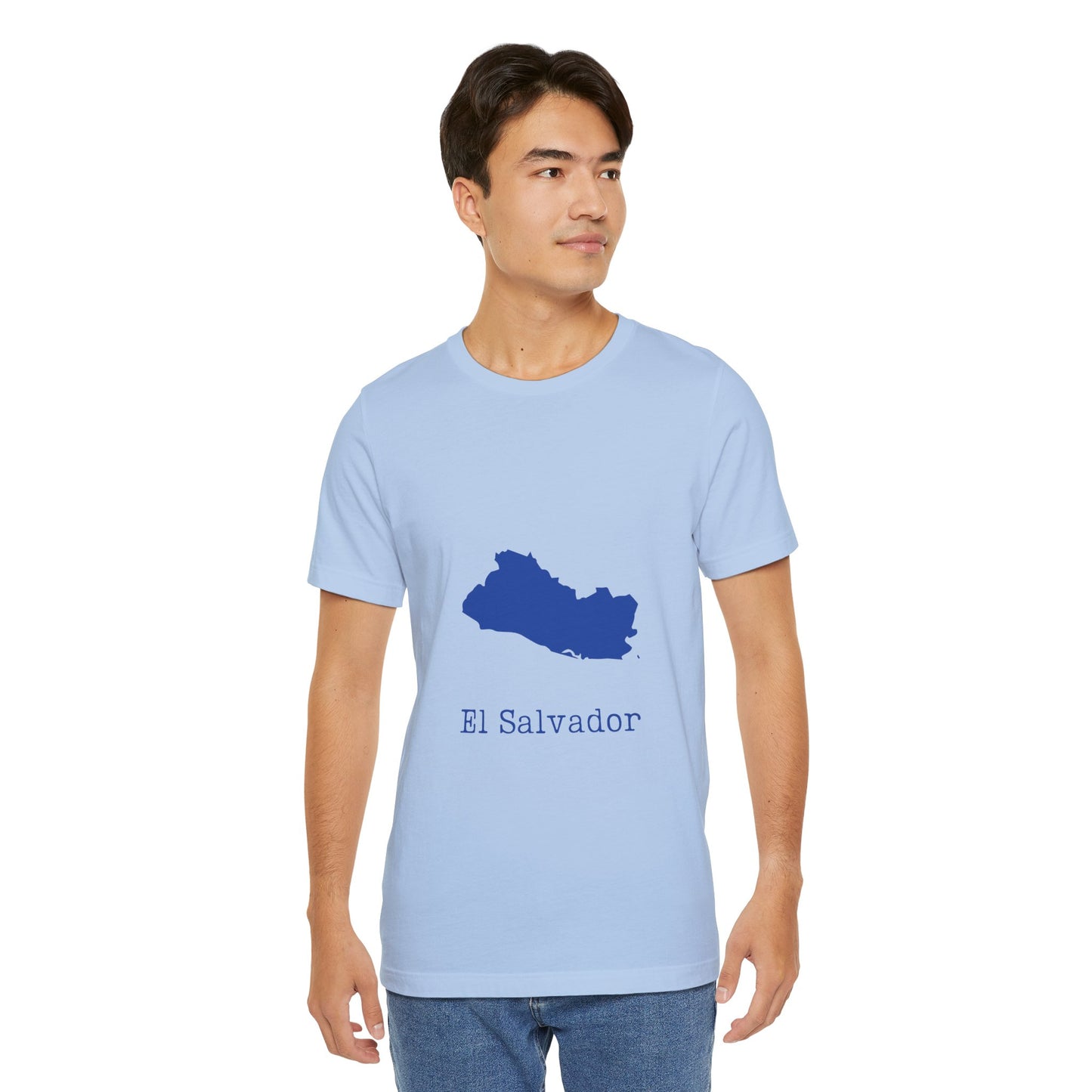 Camiseta de Hombres Borde El Salvador