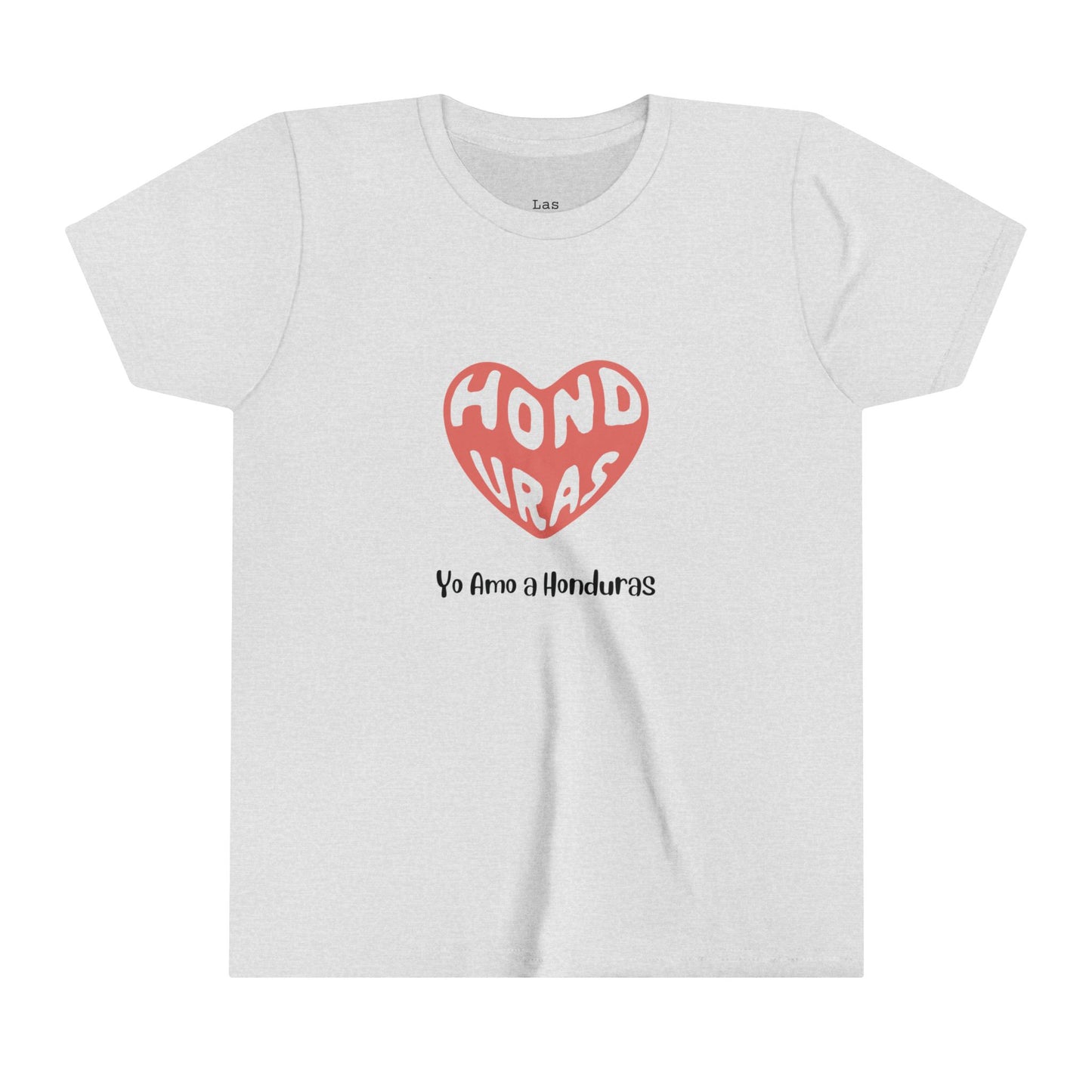 Camiseta de Niños Diseño Yo Amo a Honduras