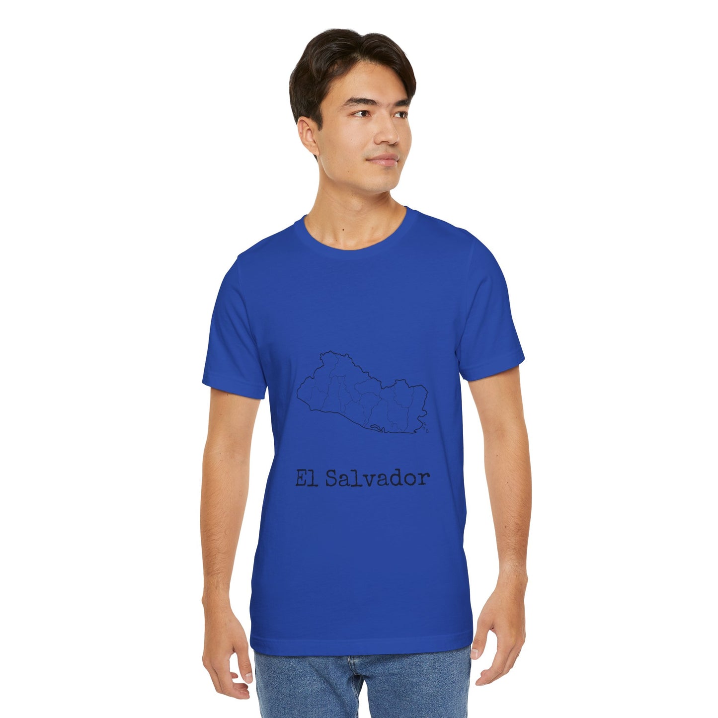 Camiseta de Hombres Diseño Border El Salvador El Salvador