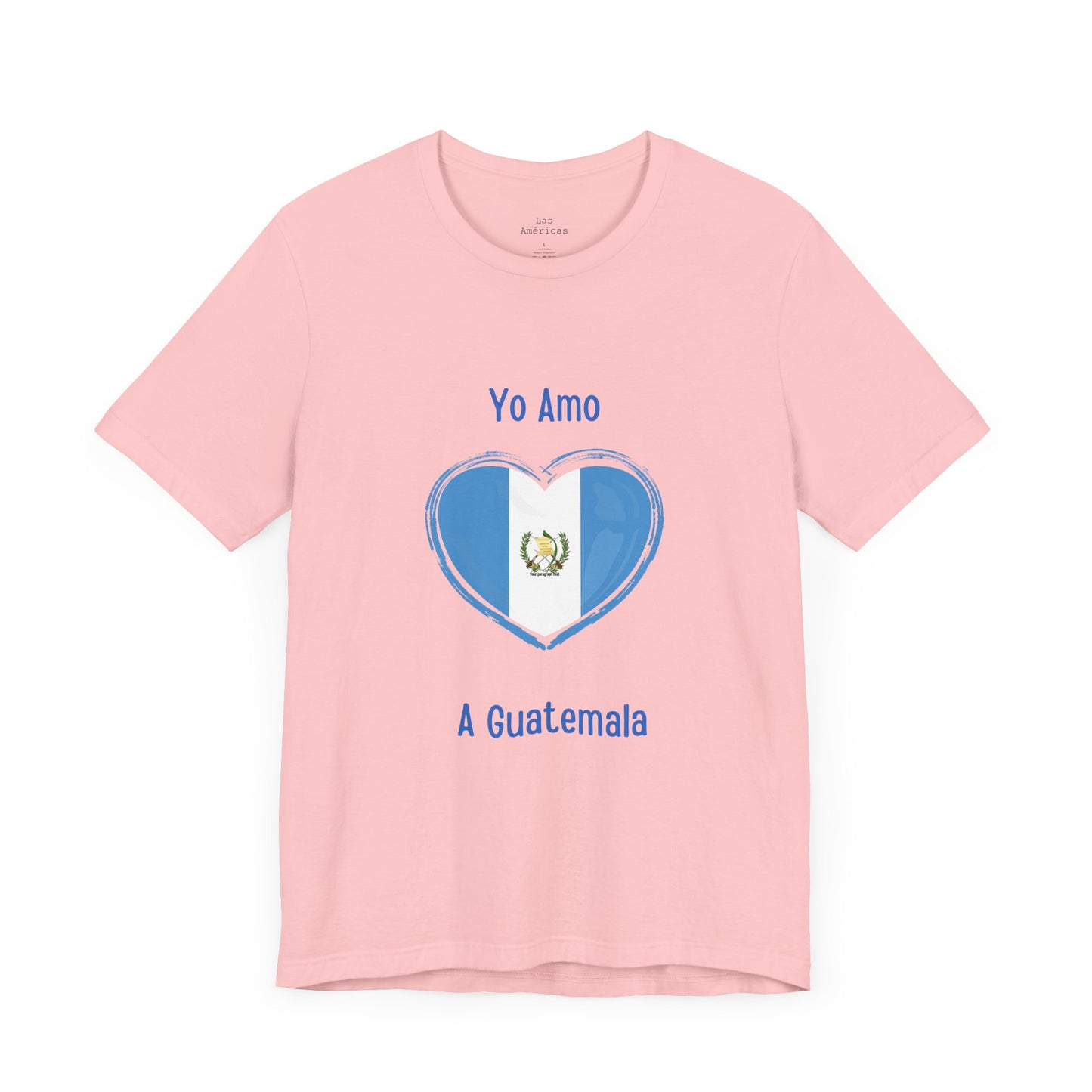 Camiseta de Mujeres Yo Amo a Guatemala