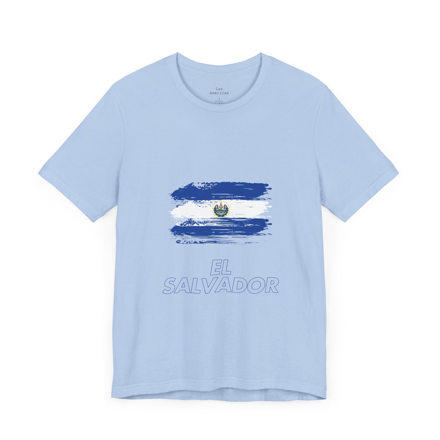 Camiseta de Hombres Diseño Bandera El Salvador