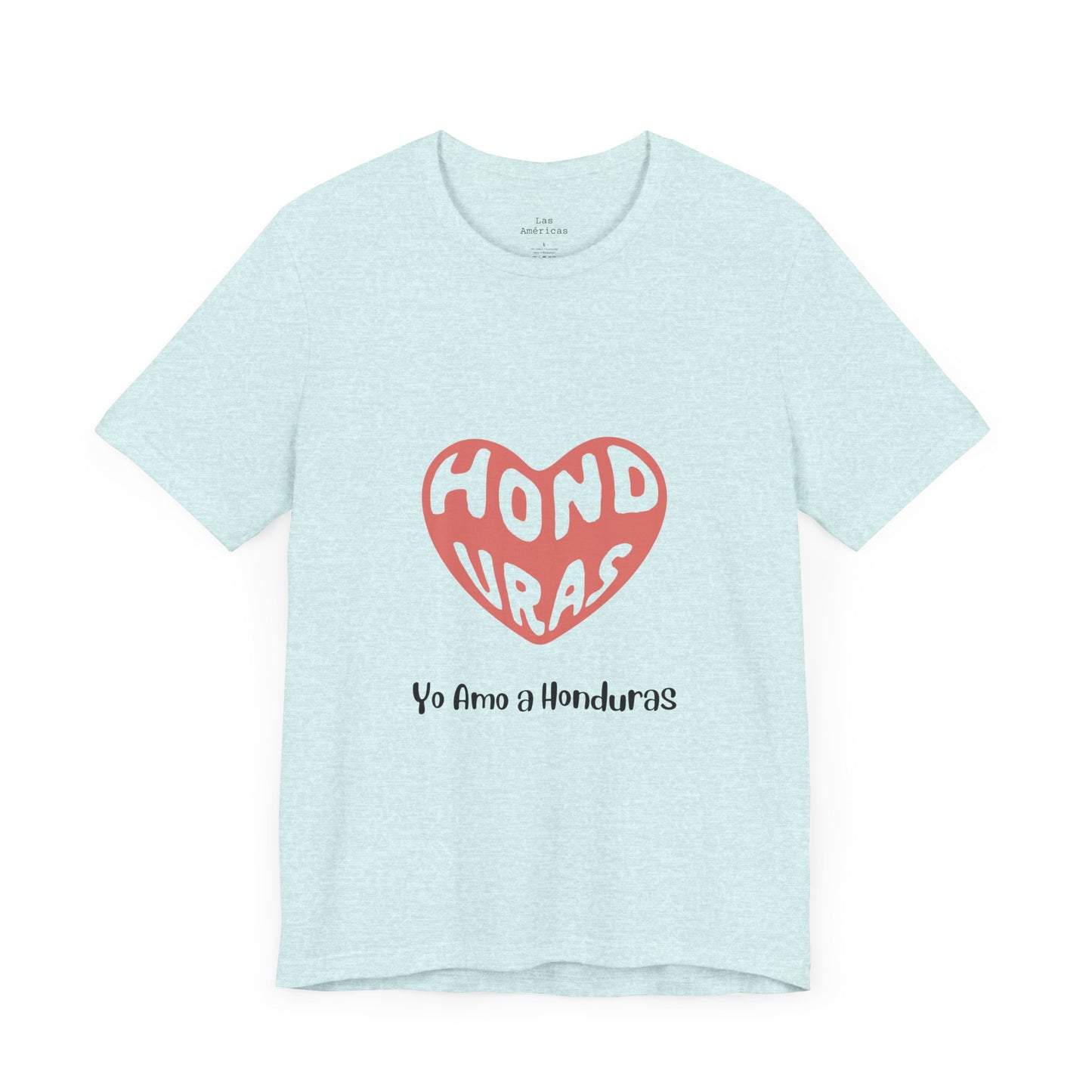 Camiseta de Hombres Diseño Yo Amo a Honduras Honduras